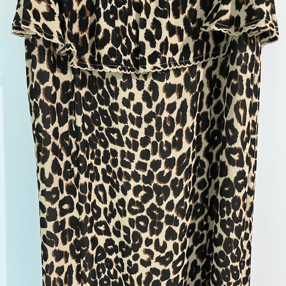 Reformation Felda Dress in Leo Animal Print Size 6 - Picture 8 of 15